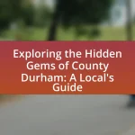 Exploring the Hidden Gems of County Durham: A Local’s Guide